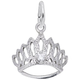 Tiara With White April Stone