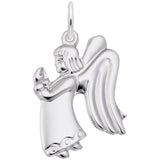 Flat Praying Angel Girl Charm