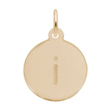 Petite Initial Disc - Lower Case Block i