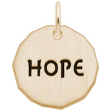 HOPE CHARM TAG