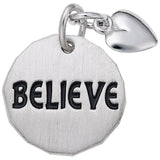 BELIEVE TAG W/HEART