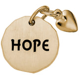 HOPE TAG W/HEART