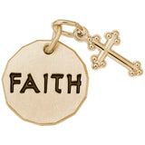 FAITH TAG W/CROSS