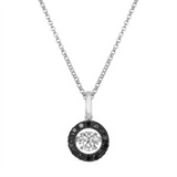 1/2ctw Diamond 18K Rhythm of Love Pendant