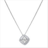 2/5ctw Diamond 18K Rhythm of Love Pendant