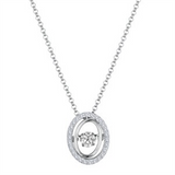 1/3ctw Diamond 18K Rhythm of Love Pendant