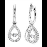 1/5ctw Diamond 10K Rhythm of Love Earrings