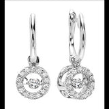 1/5ctw Diamond 10K Rhythm of Love Earrings