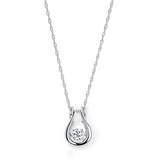 1/6ctw Diamond 14K Rhythm of Love Pendant