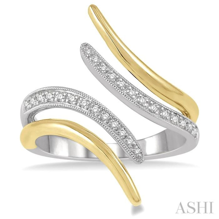 Diamond Fashion Open Ring