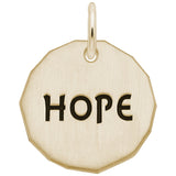 Hope Charm Tag