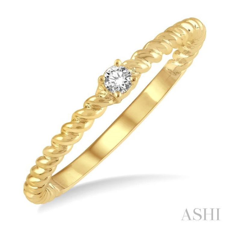 Stackable Petite Diamond Promise Ring